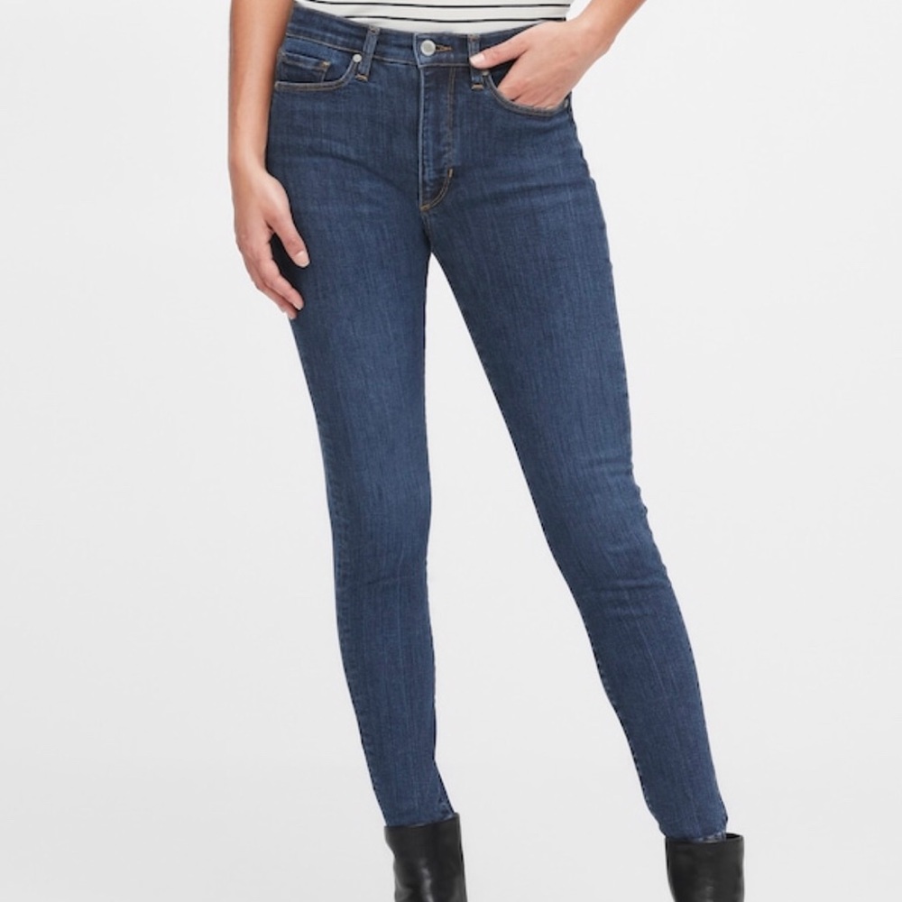 Banana Republic High Rise Skinny Jeans